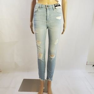 Hollister High Rise Crop Super Skinny Jeans
